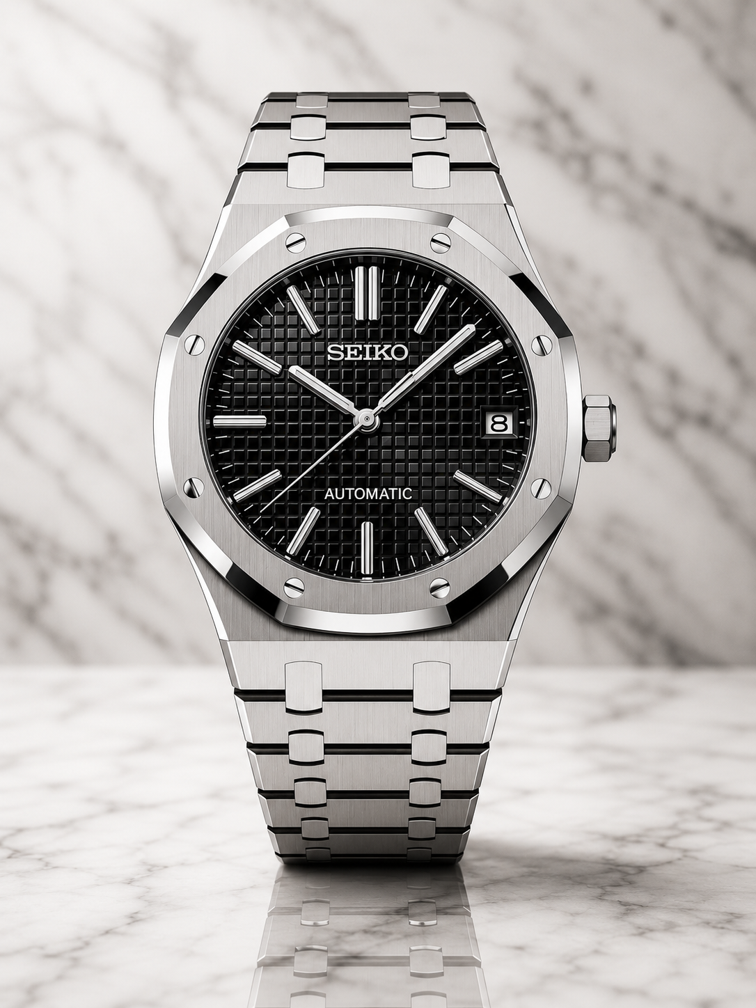Seiko Royal Oak I Gris & Noir