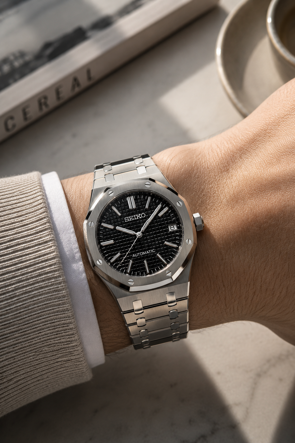 Seiko Royal Oak I Gris & Noir