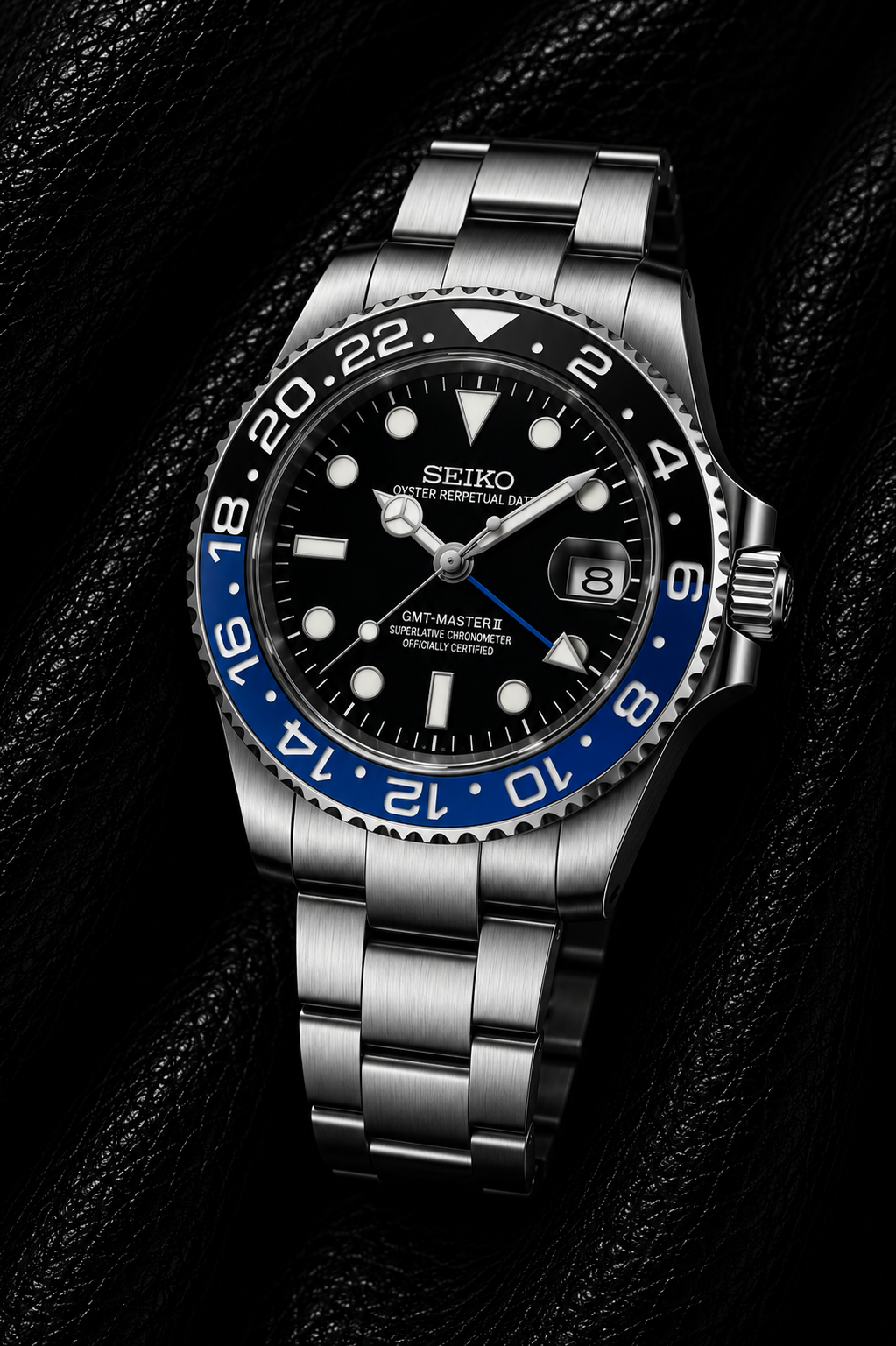 Seiko GMT Master II I Batman