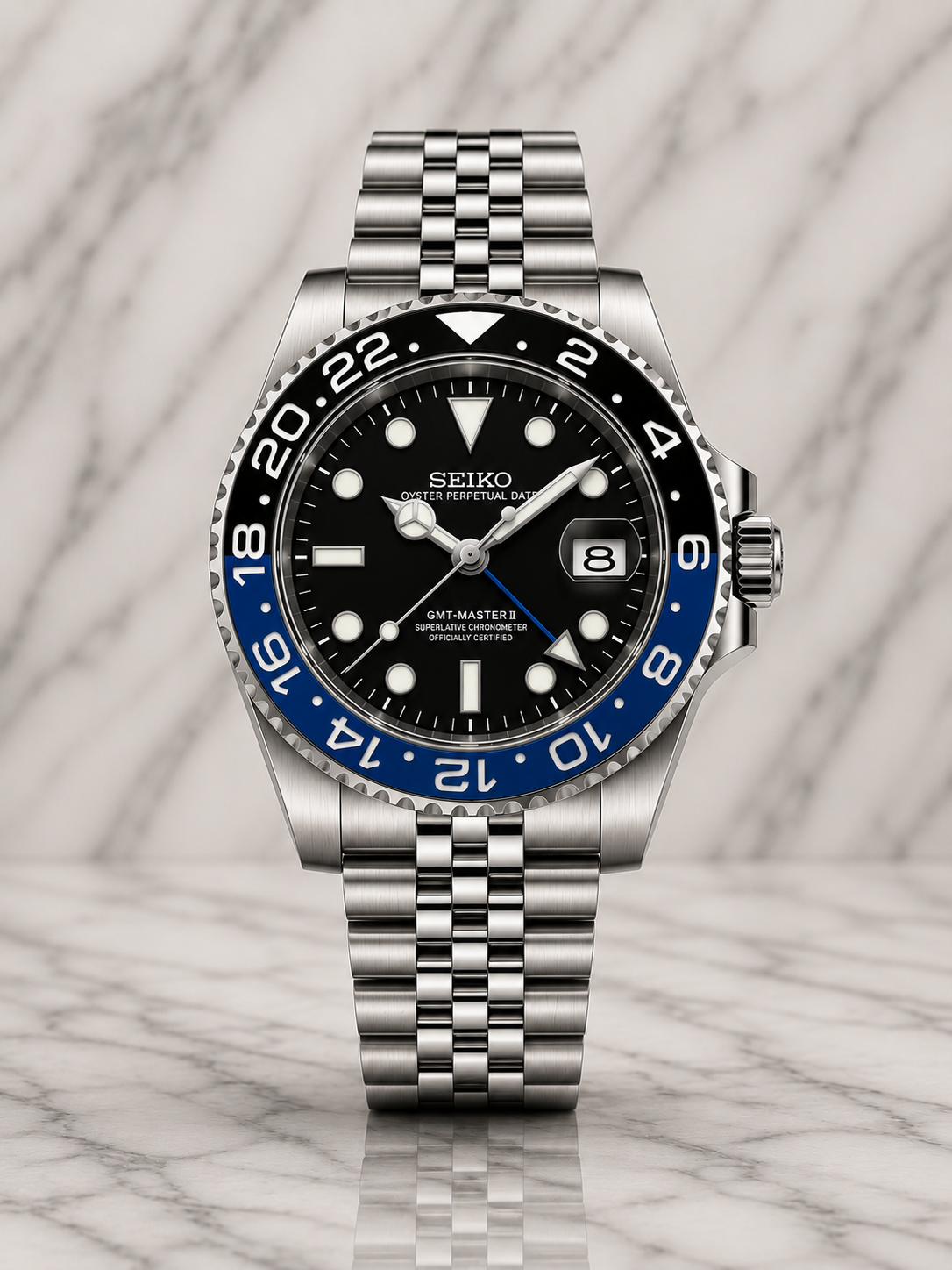 Seiko GMT Master II I Batman
