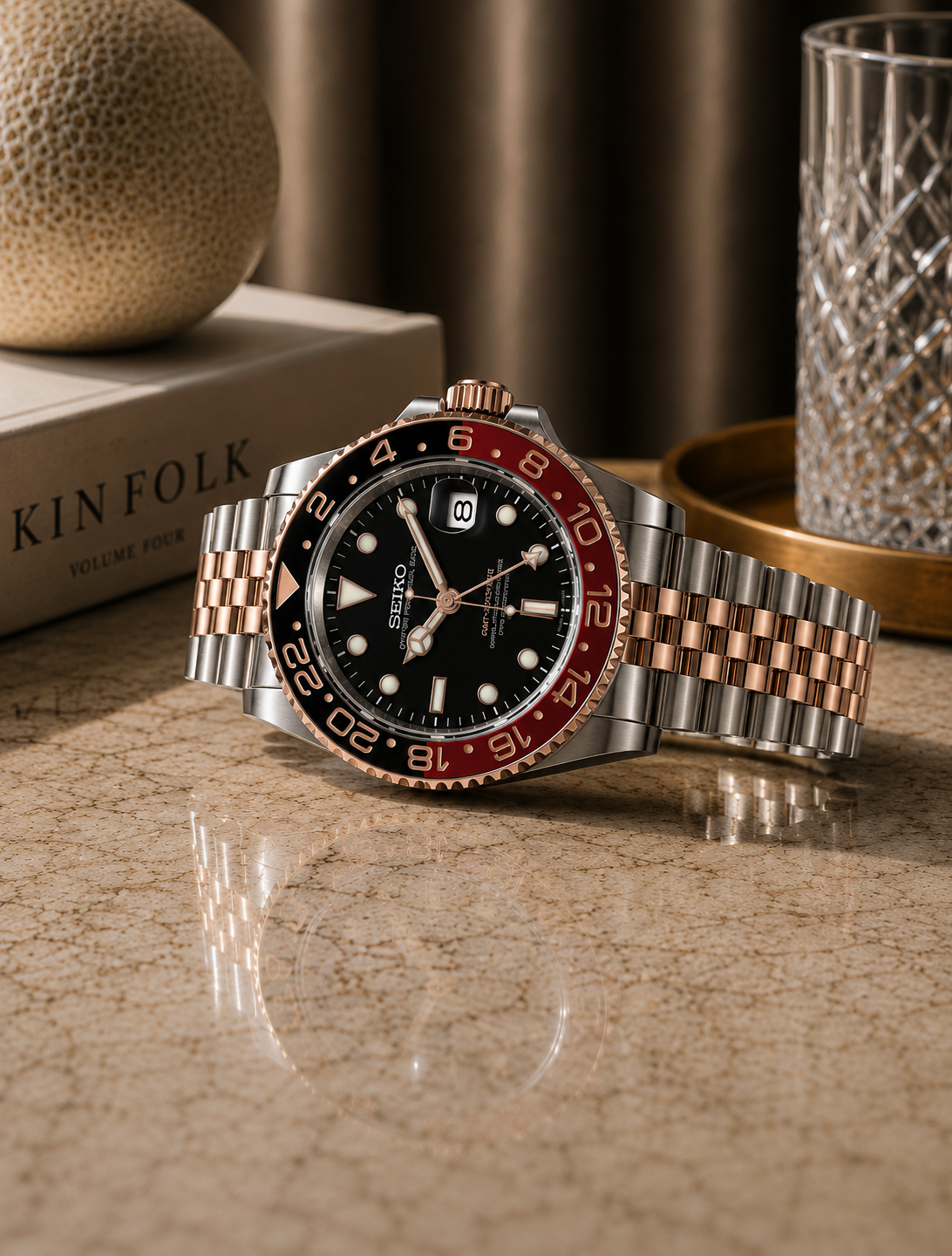 Seiko GMT Master II I TwoTone Coke