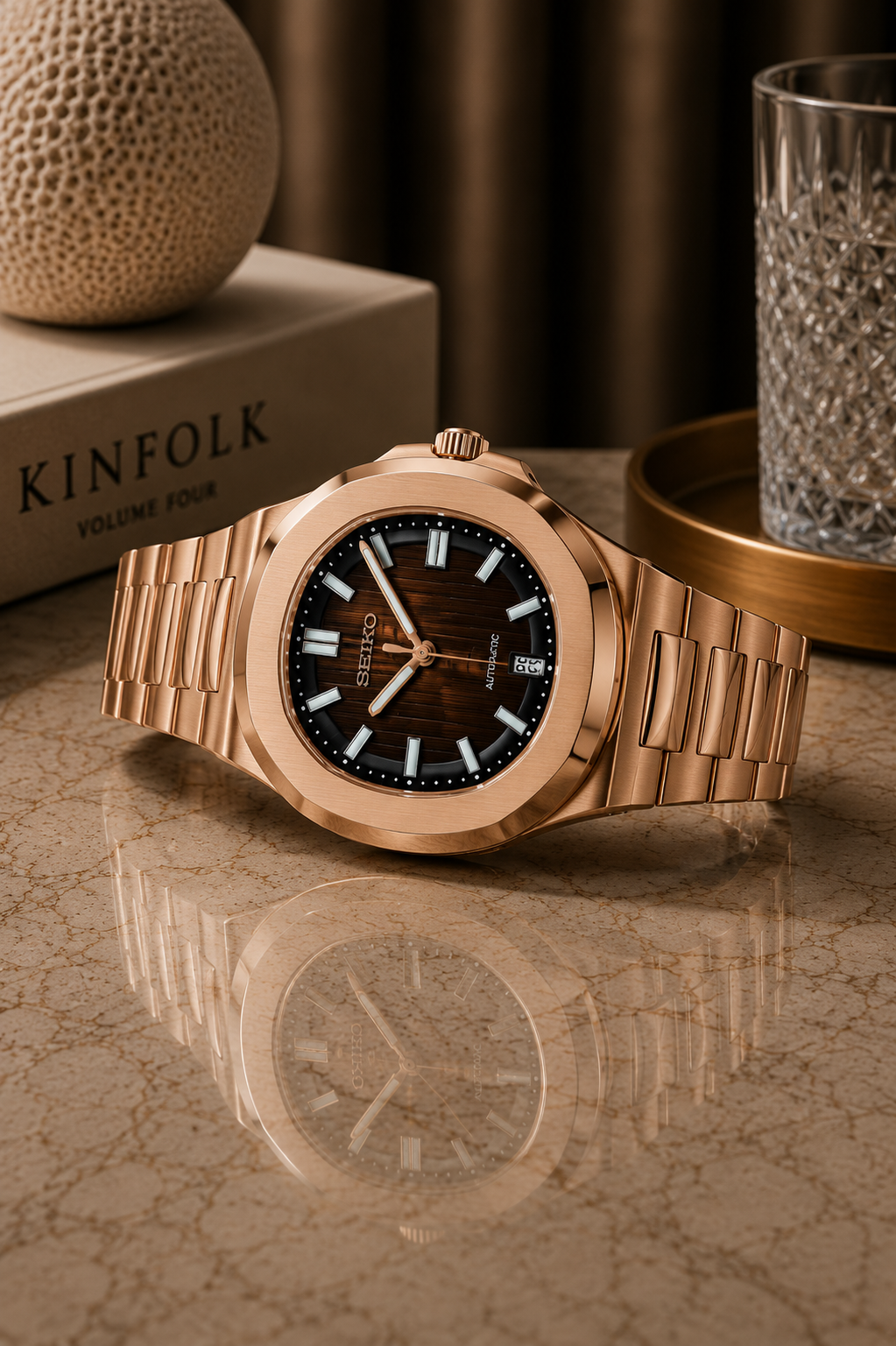 Seiko Nautilus I Or Rose & Chocolat