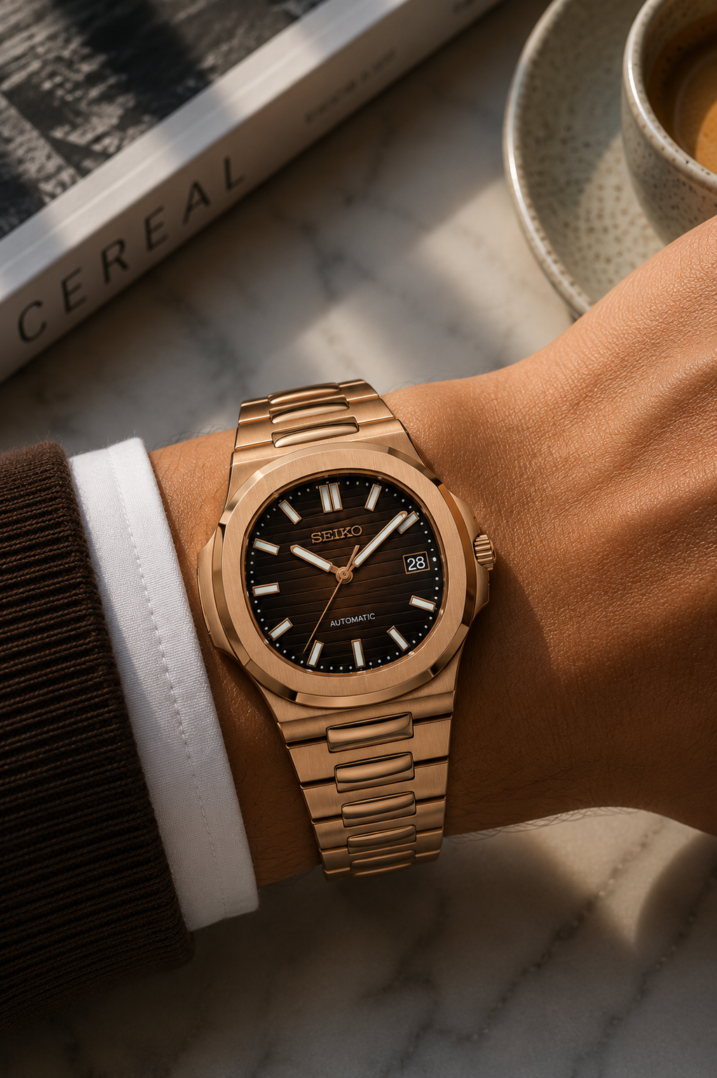 Seiko Nautilus I Or Rose & Chocolat