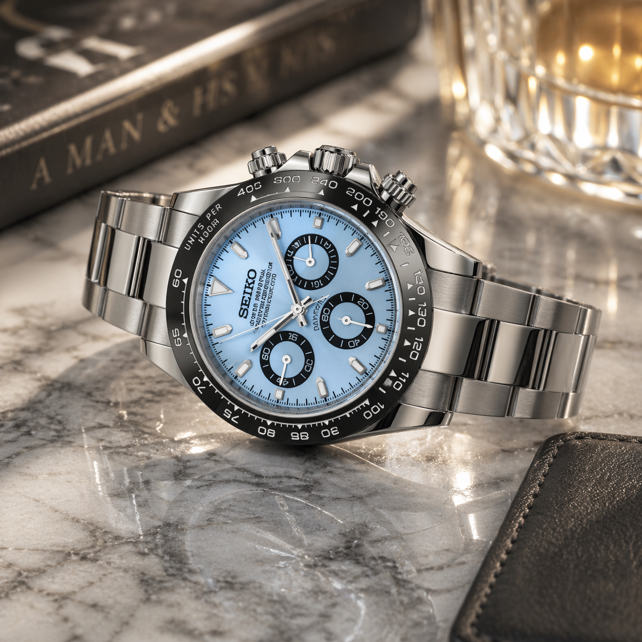 Seiko Daytona I Ice Blue