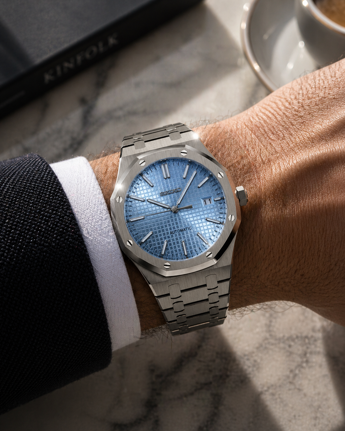 Seiko Royal Oak I Ice Blue