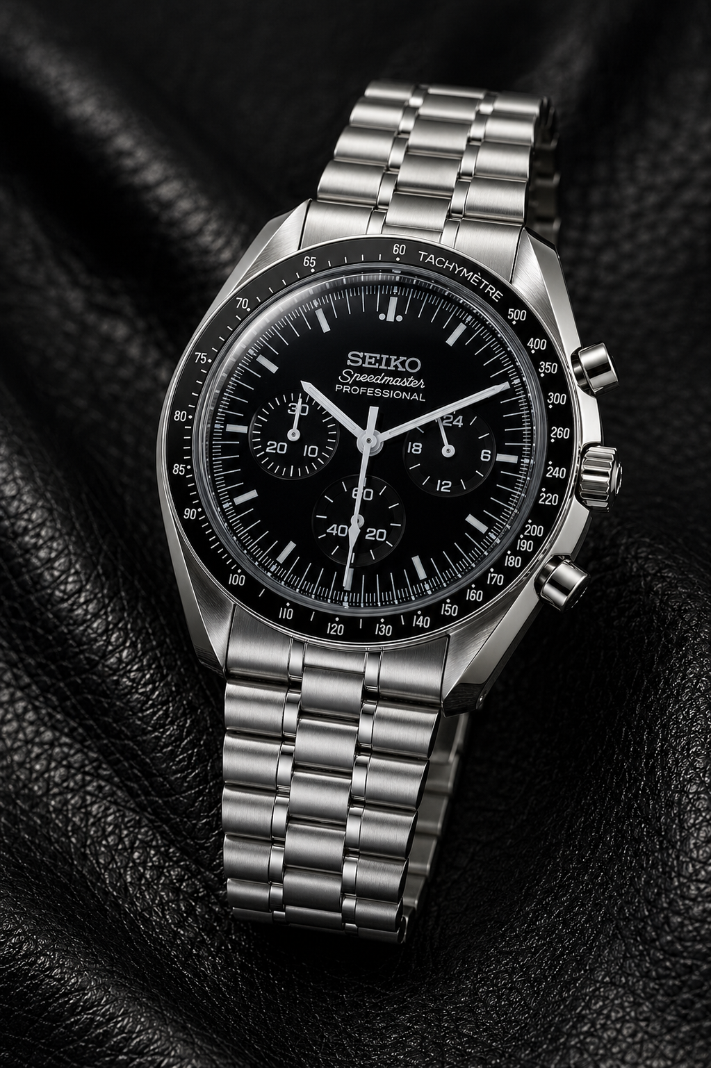 Seiko SpeedMaster I Gris & Noir