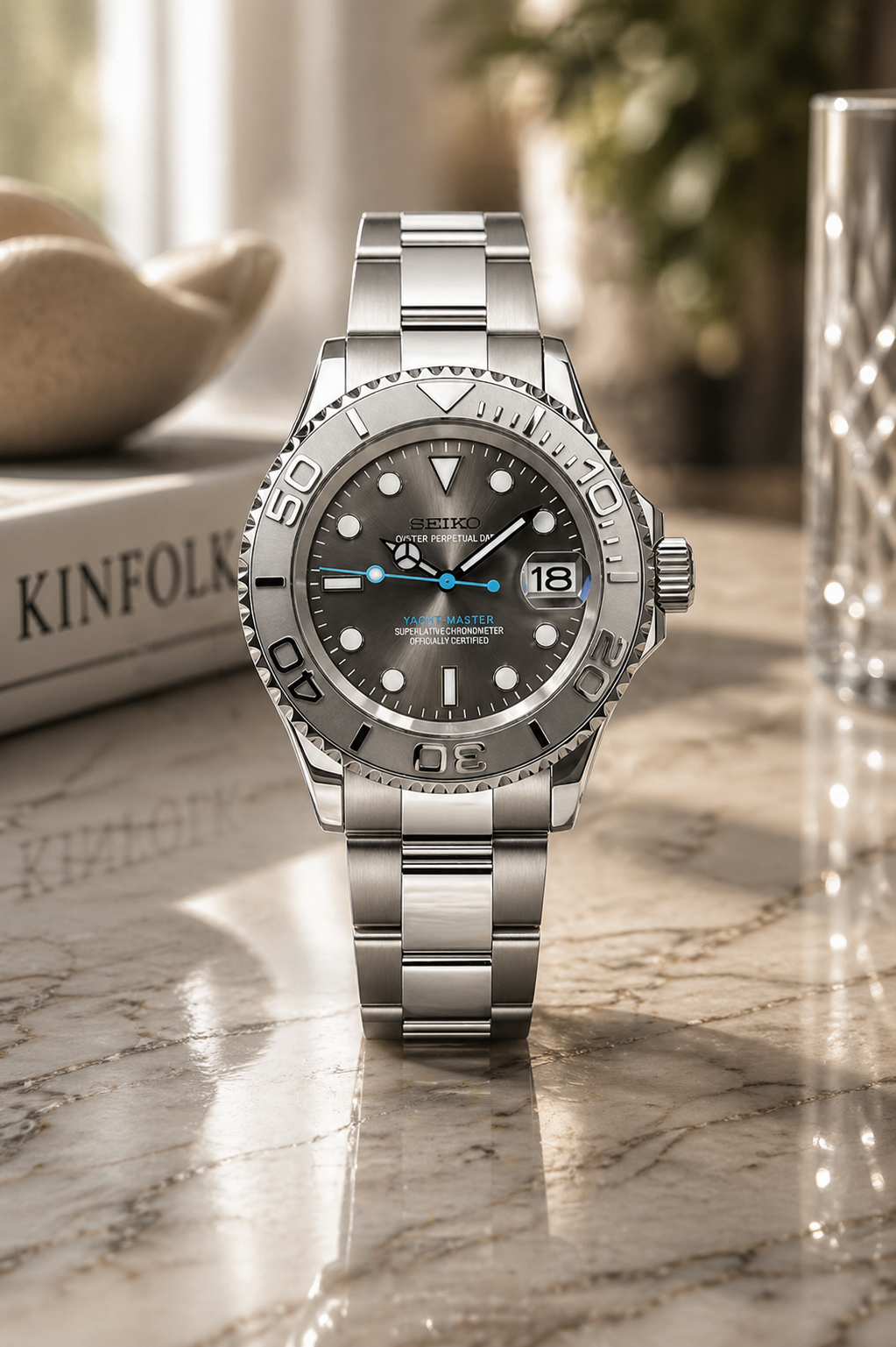Seiko Yacht Master I Gris & Gris