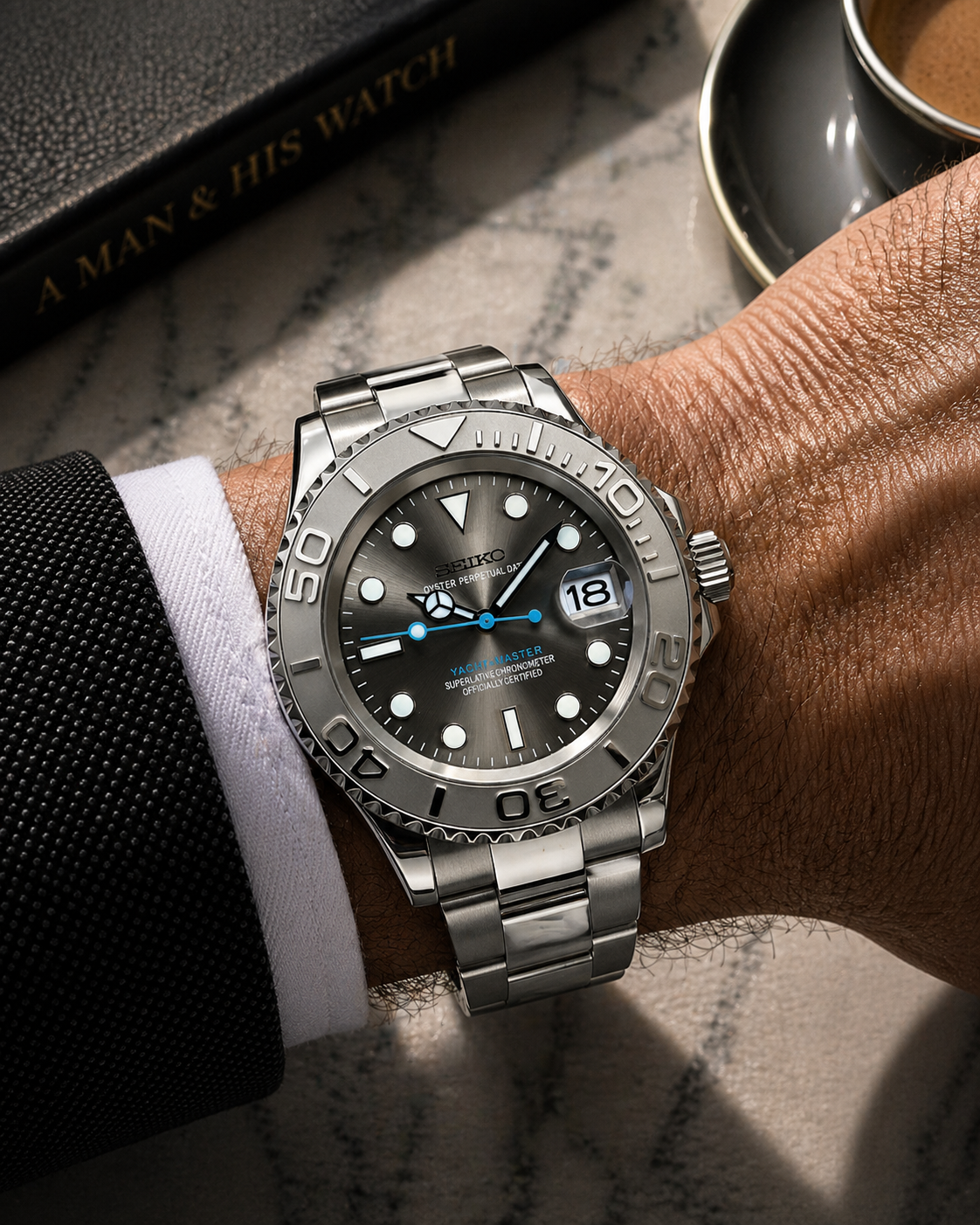 Seiko Yacht Master I Gris & Gris