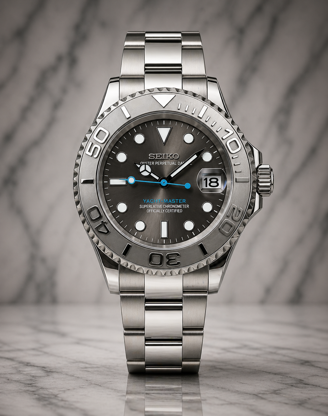 Seiko Yacht Master I Gris & Gris
