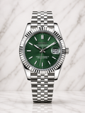 Seiko DateJust I Gris & Menthe