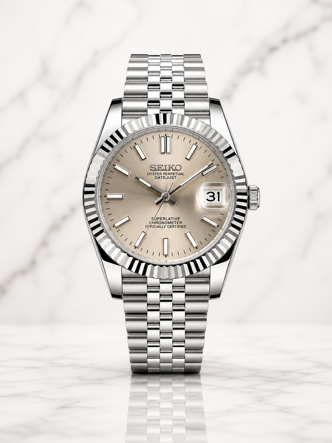 Seiko DateJust I Champagne