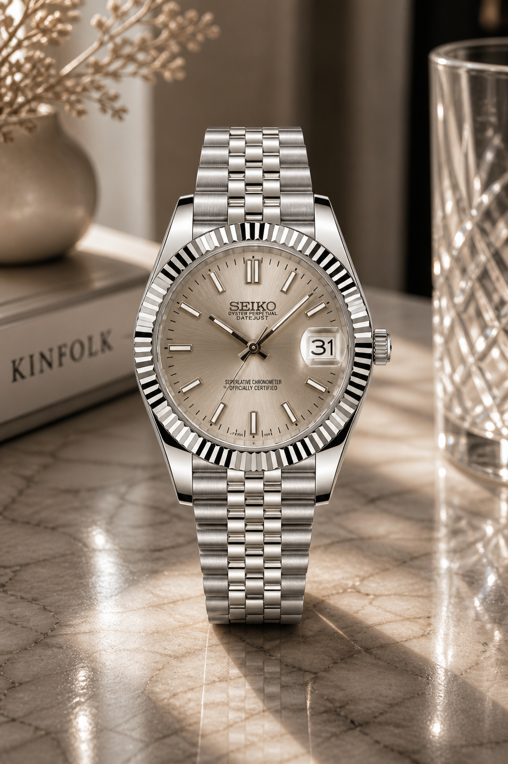 Seiko DateJust I Champagne