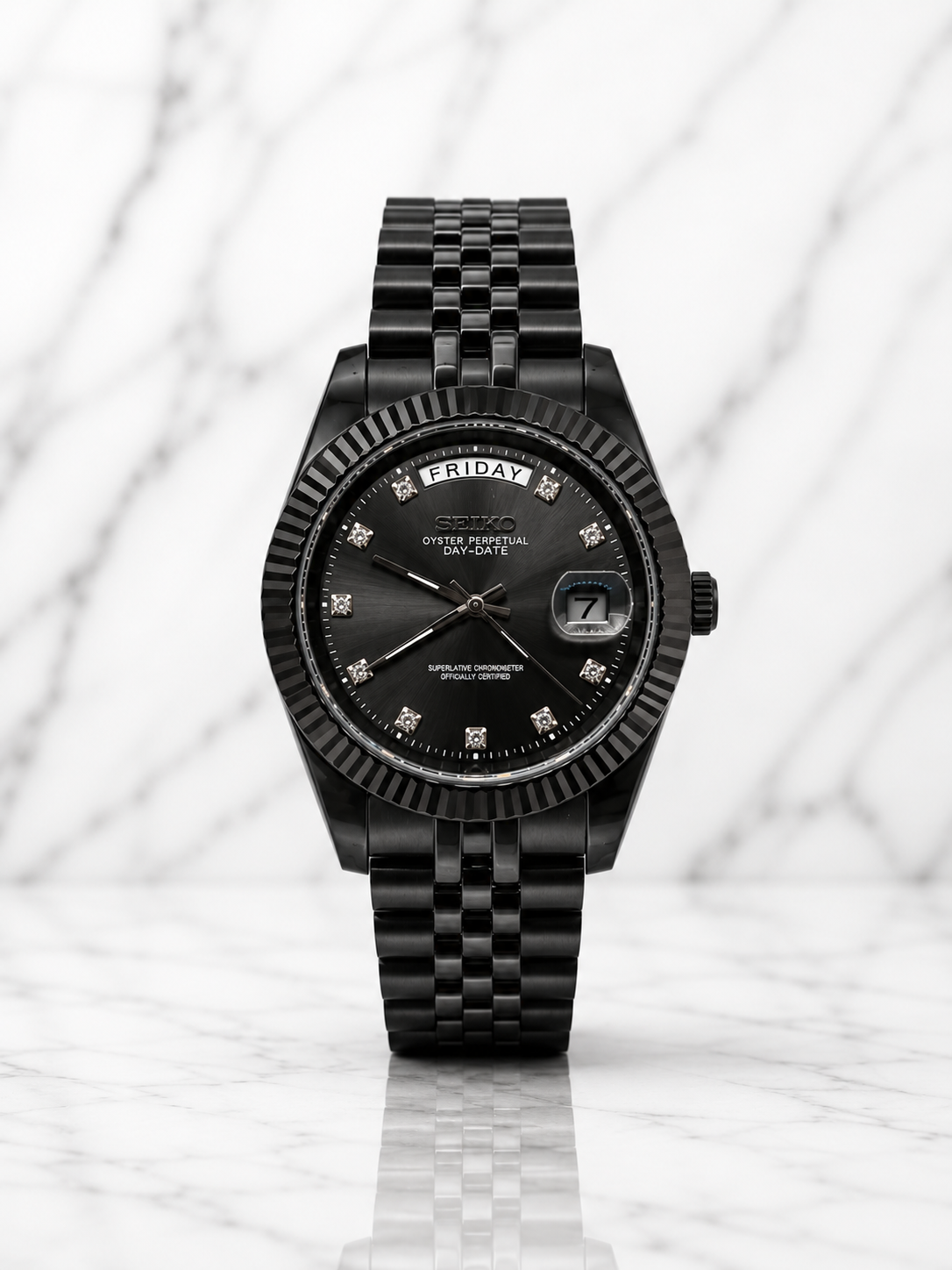 Seiko DayDate I Noir