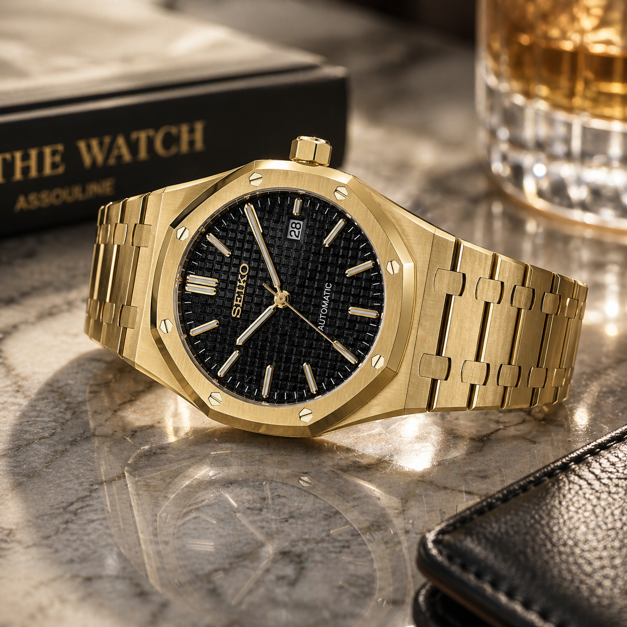 Seiko Royal Oak I Or & Noir