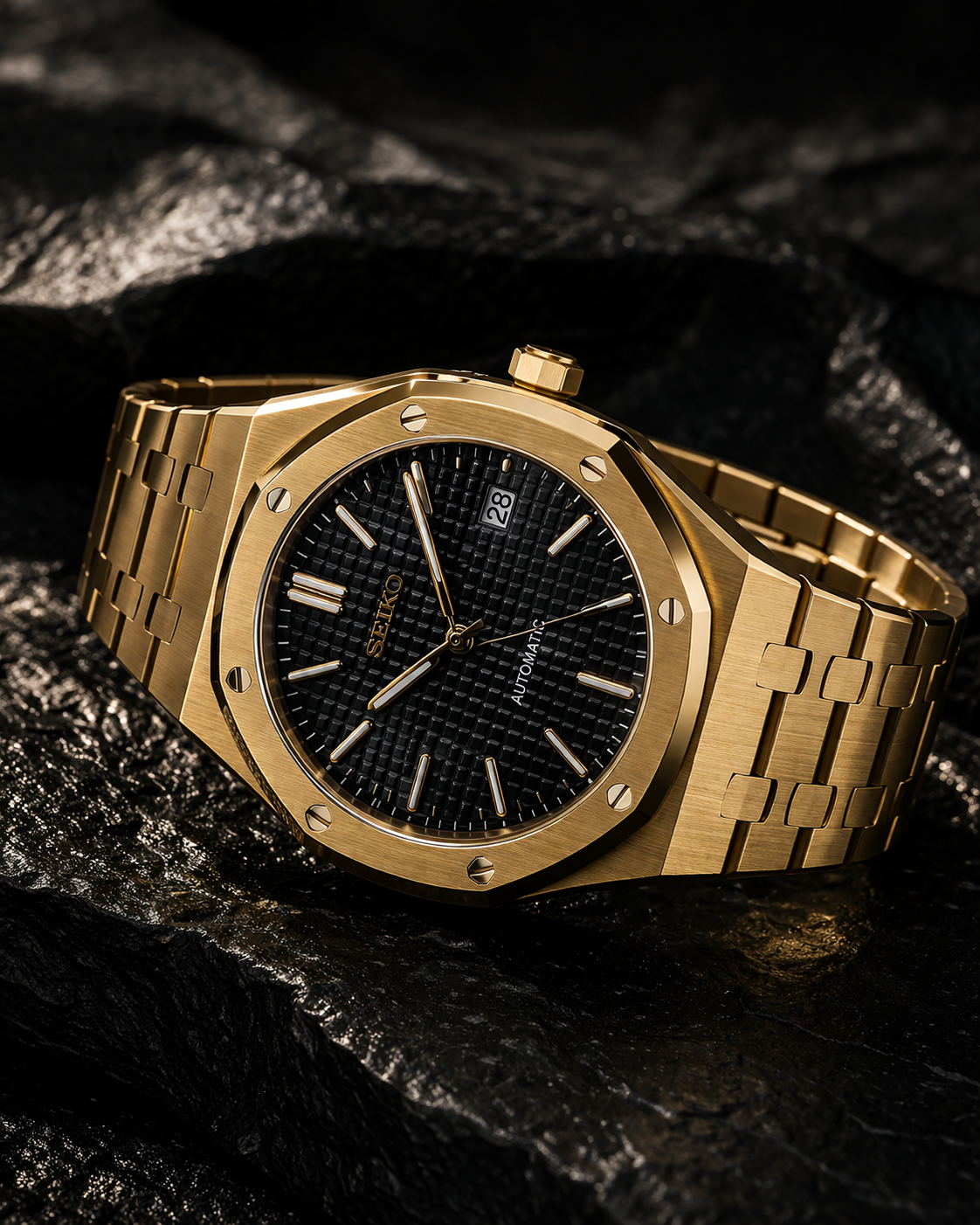 Seiko Royal Oak I Or & Noir