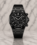 Seiko Royal Oak Chronograph I Triple Black