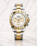Seiko Daytona I Blanc & Or