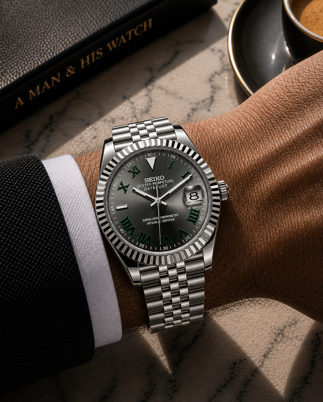 Seiko DateJust I Gris Wimbledon