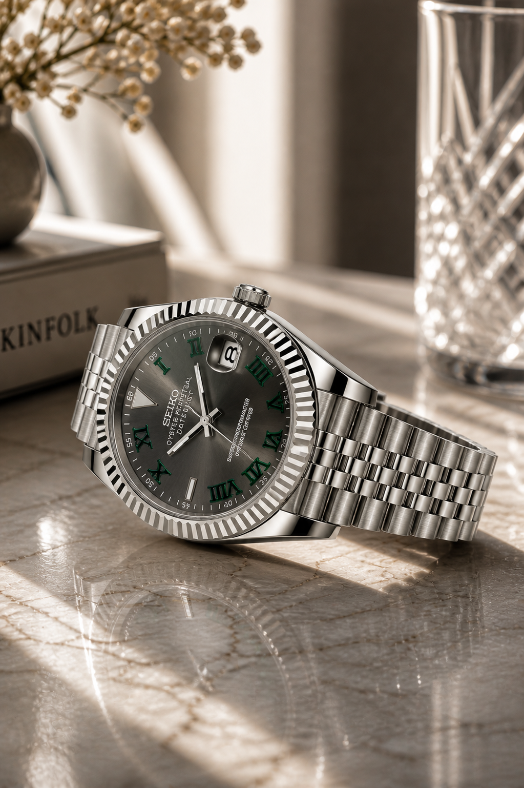 Seiko DateJust I Gris Wimbledon