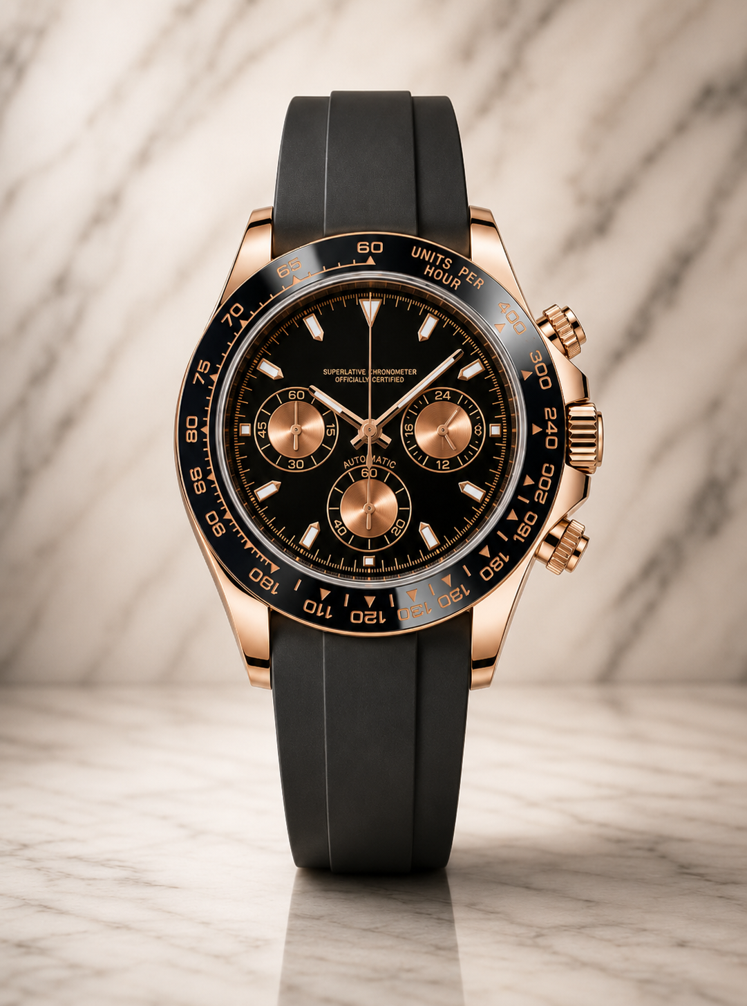 Daytona Mod I Or Rose & Noir