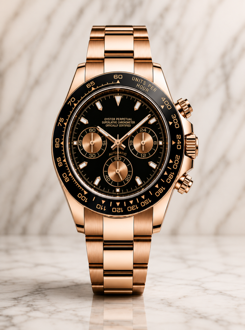 Daytona Mod I Or Rose & Noir